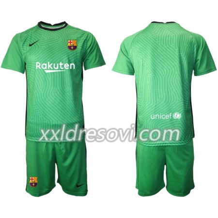 FC Barcelona Golmanski Dječji Komplet dresovi za nogomet 2020-2021 M001 (+ kratke hlače)